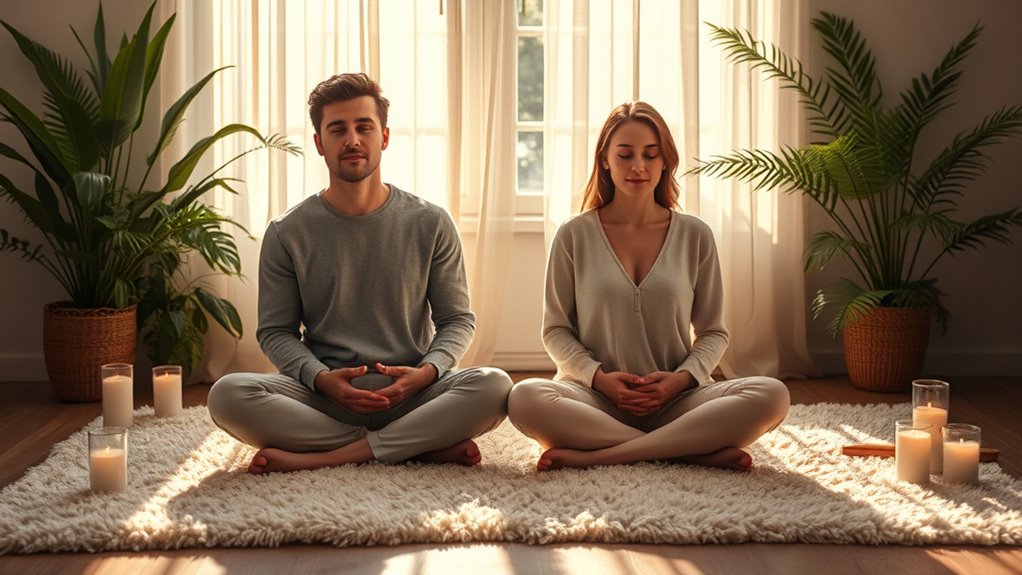 create relaxed distraction free environment