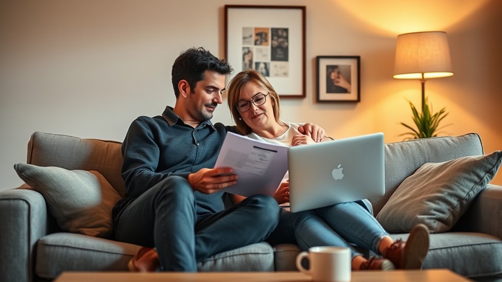 discussing money matters openly