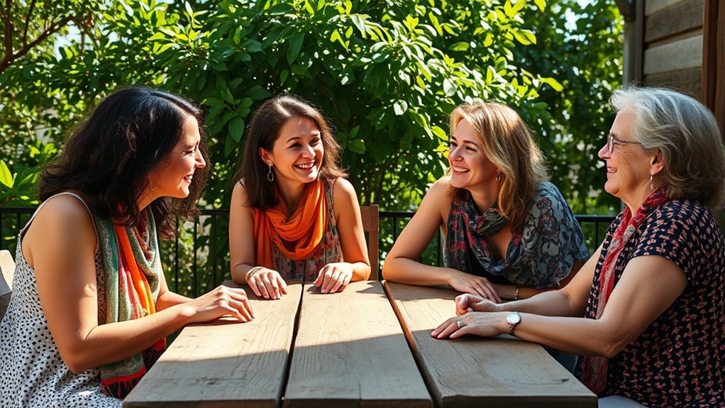 emotional support and trust