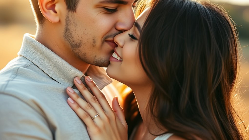 expressing love through touch