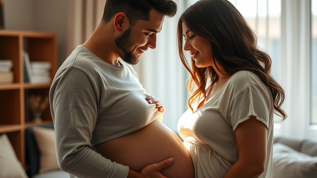 hormonal emotional and bonding shifts