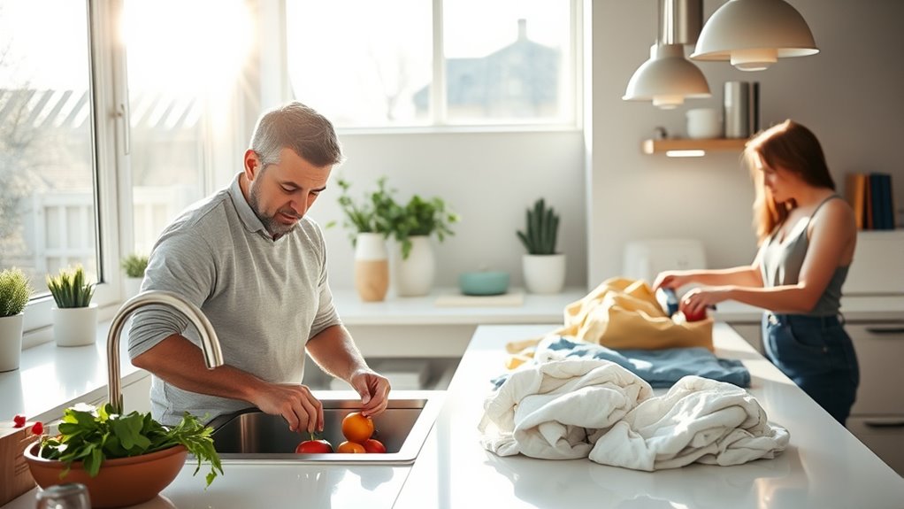 men s domestic contribution varies globally