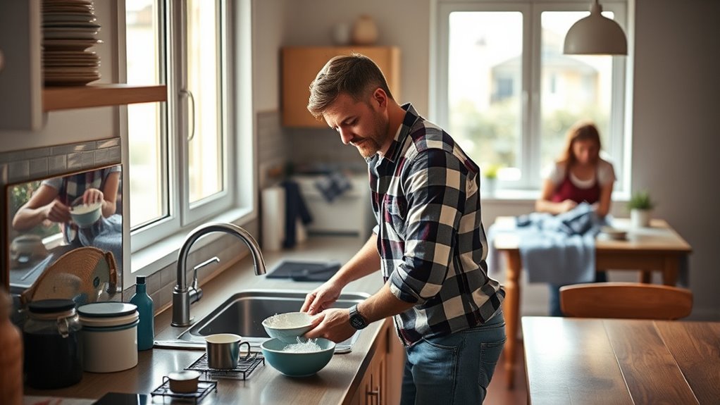 men s housework influences family