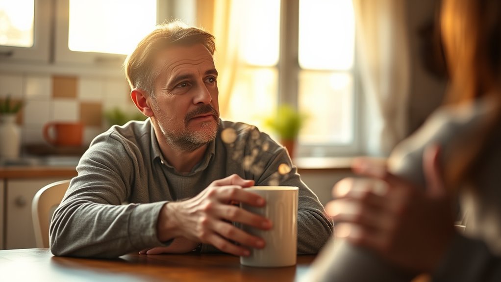 open honest emotional sharing