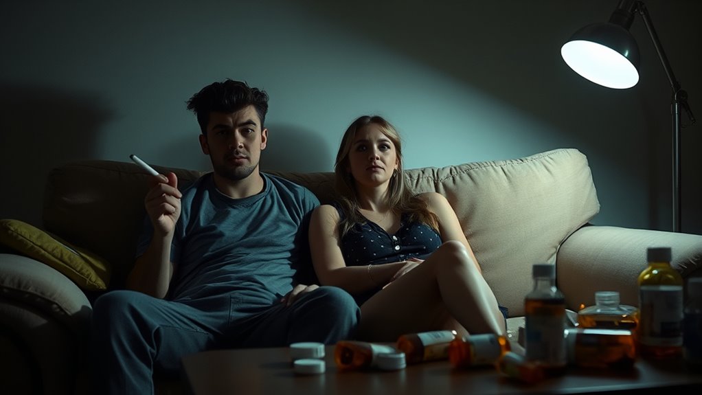 partner influence and social networks