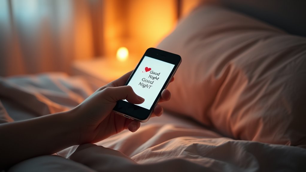 personalized affectionate bedtime messages