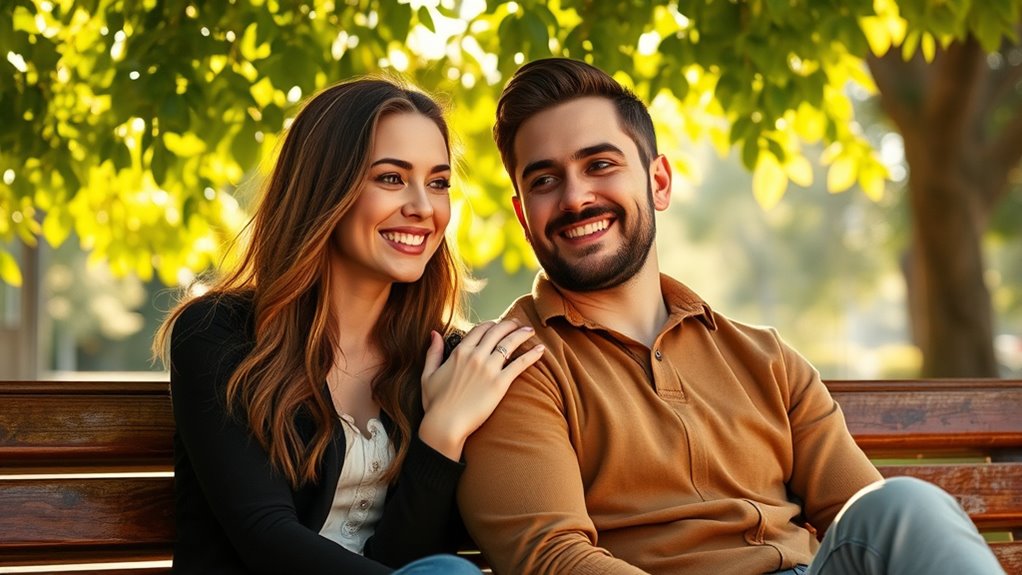 physical touch sustains attraction