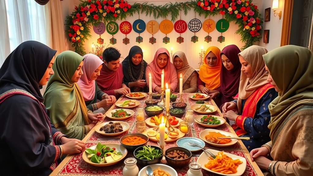 respectful ritual observance