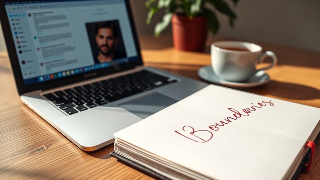 set boundaries for self care