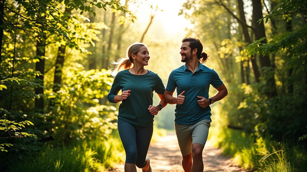 shared exercise builds intimacy