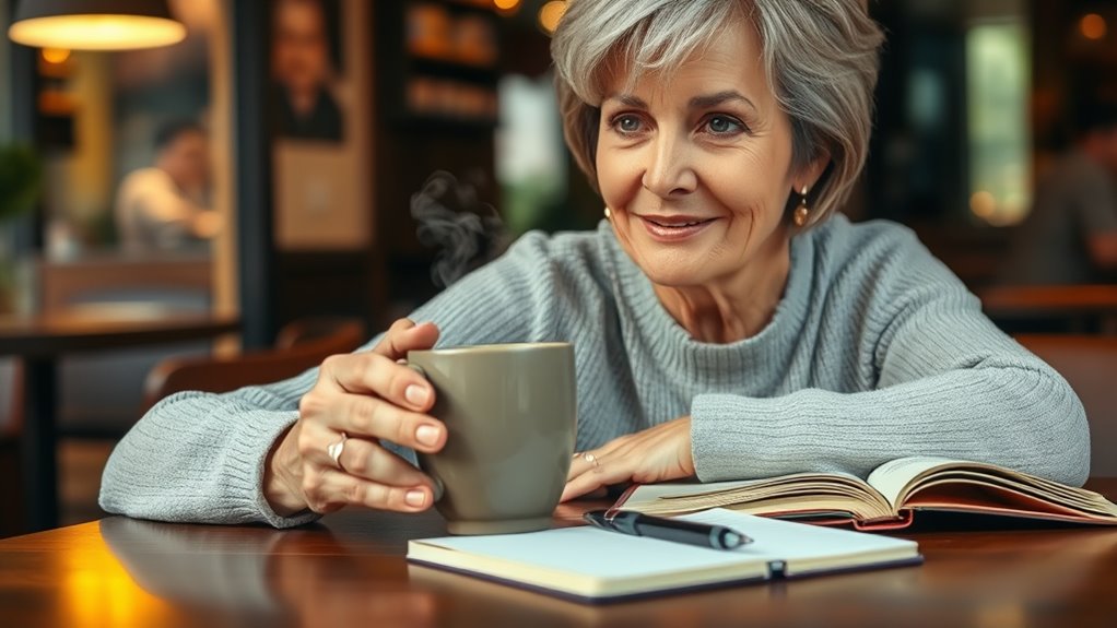 start with casual comfortable settings