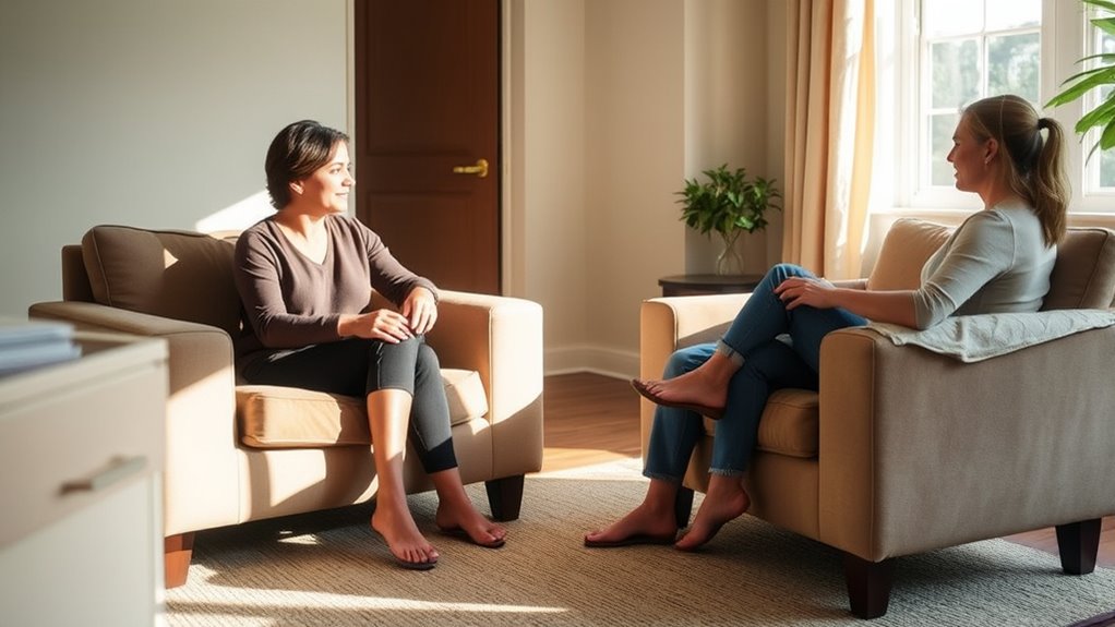 timing emotional cues safe space