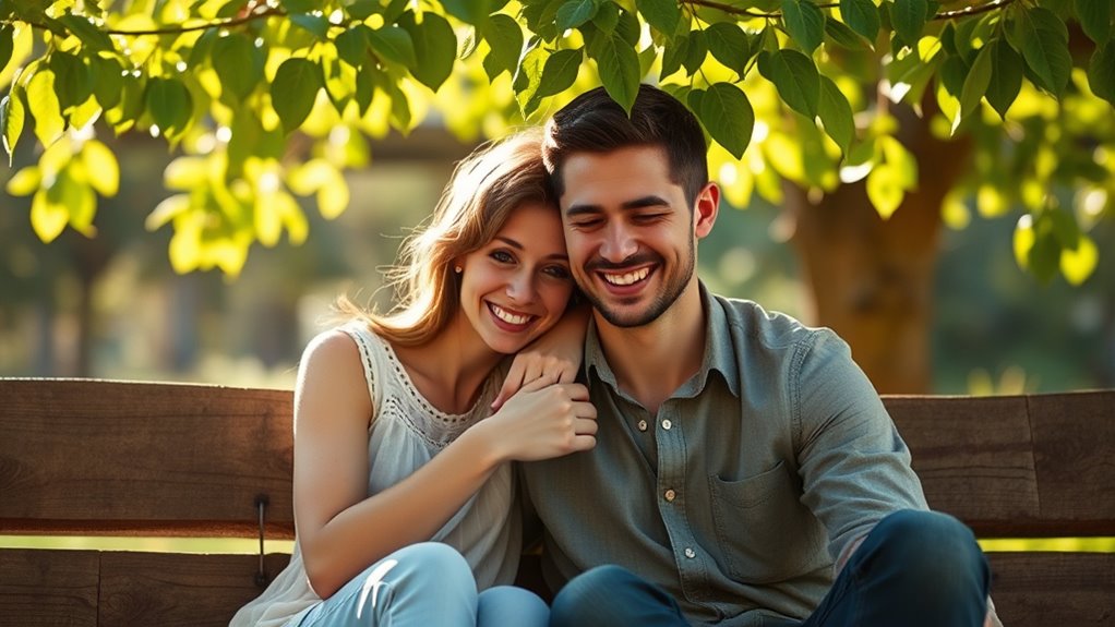 touch and heartfelt affirmations