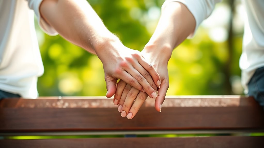 touch compliments trust bond