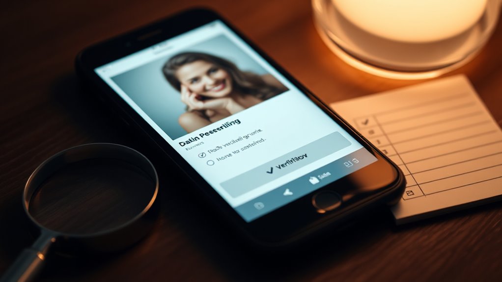 verify profiles to avoid scams