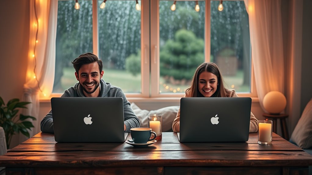 virtual bonds foster lasting relationships