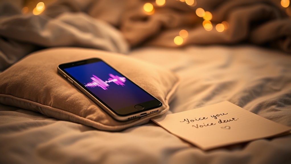 voice notes foster authentic intimacy