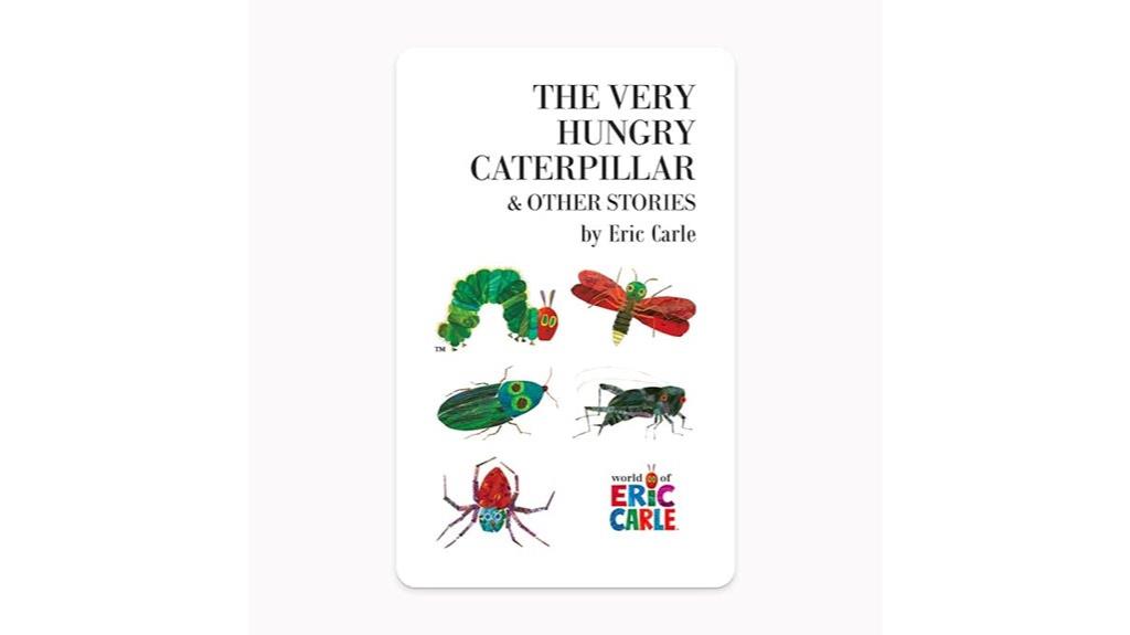 caterpillar children s story card