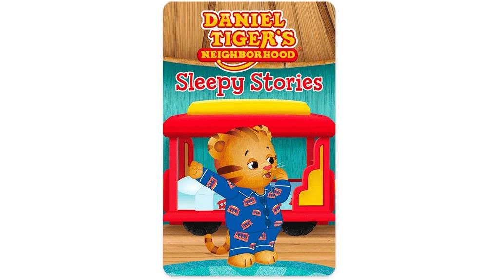 daniel tiger sleepy story card