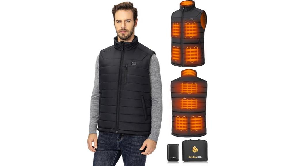 heated men s vest package