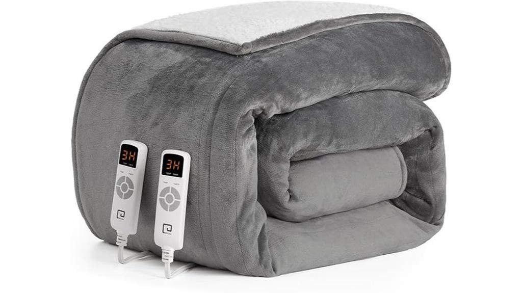 king size dual heated blanket