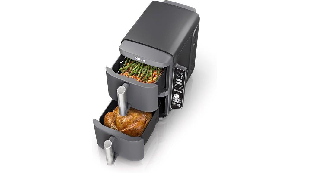 large double basket fryer