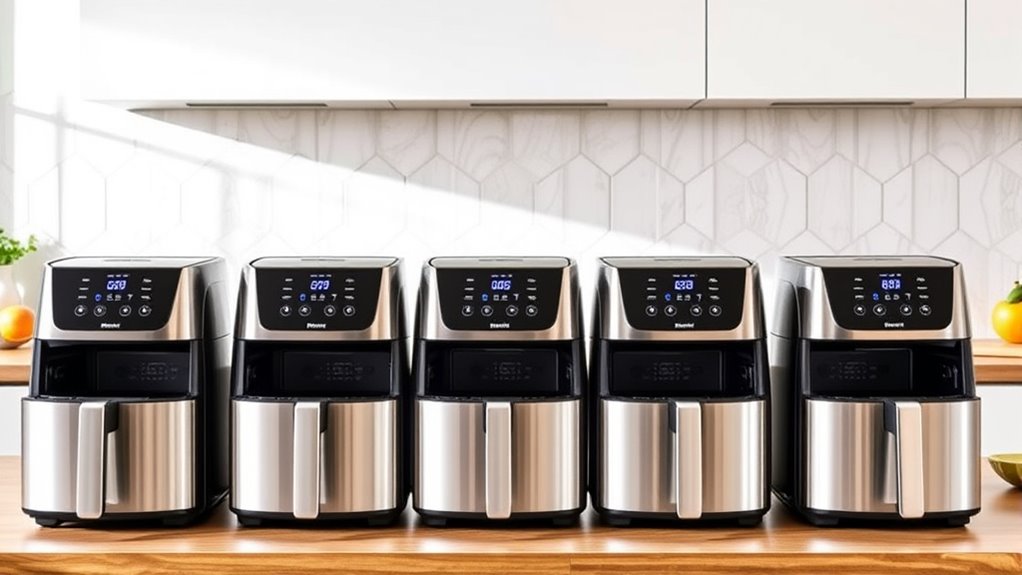 large family air fryer options