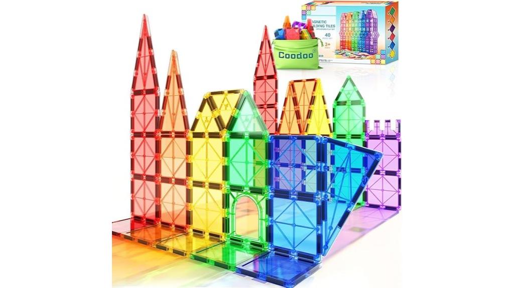 magnetic building block set