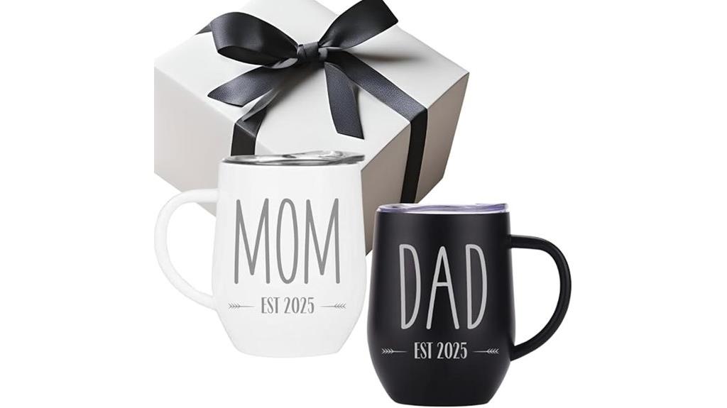 pregnancy gift tumblers engraved