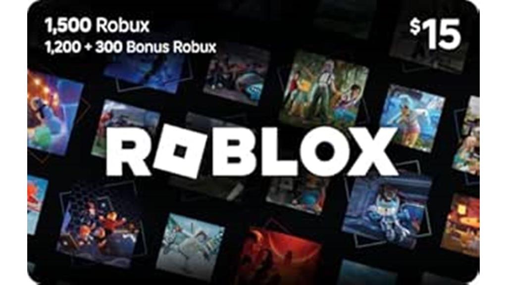 roblox 1500 robux gift