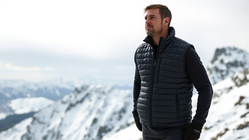 top men s heated vests