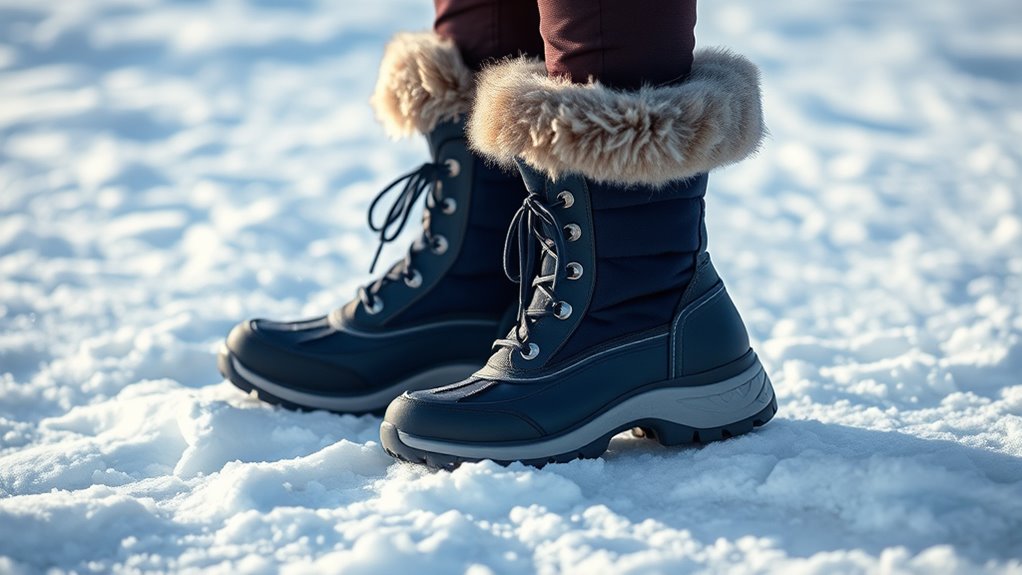 waterproof insulated traction comfort