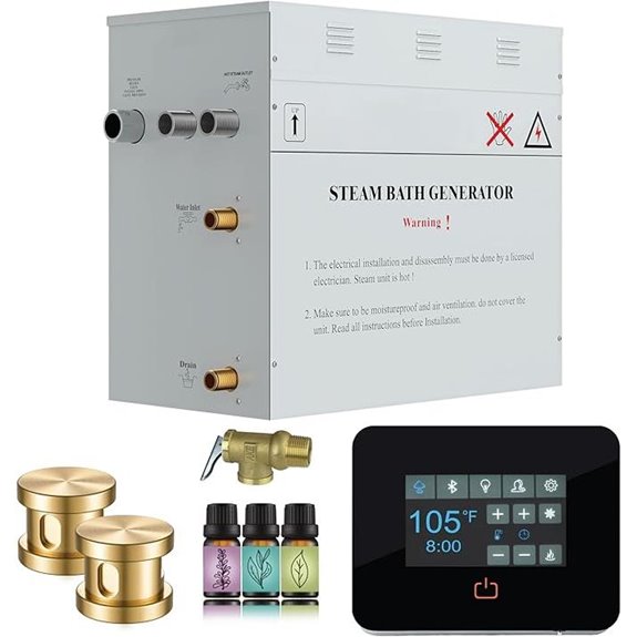 Builders Series 12kW Steam Bath Generator