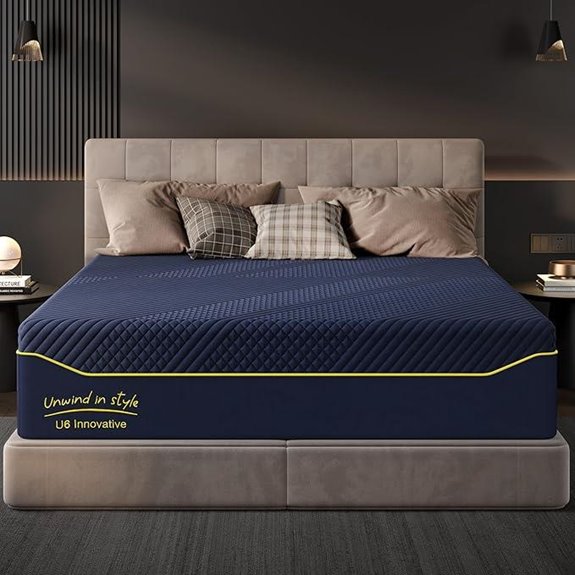 14-Inch King Memory Foam Mattress with Cover