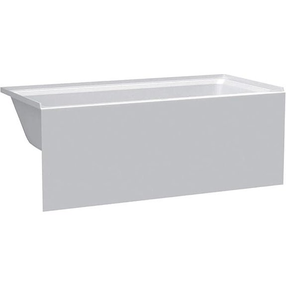 Fine Fixtures Acrylic Fiberglass Alcove Bathtub (72x36)