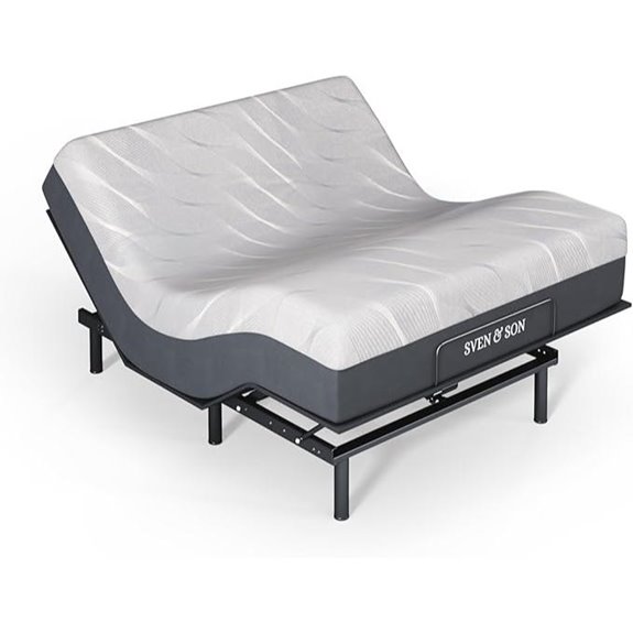 Sven & Son Adjustable Bed Frame with Mattress Set