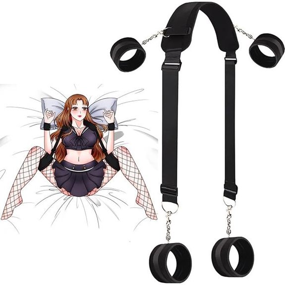 Bed Restraint Kit for Couples with Adjustable Cuffs