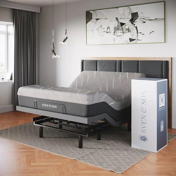 Sven & Son Adjustable Bed Base with Massage and USB