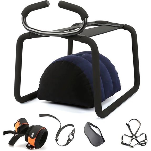 Portable Adjustable Sex Chair for Couples up to 300 lbs