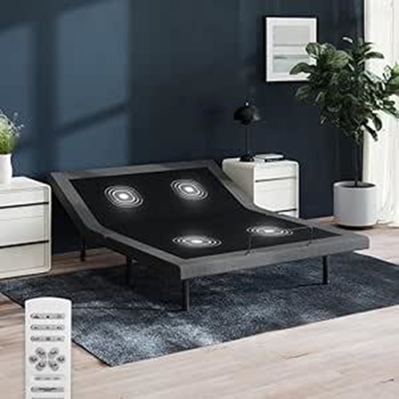 Nectar Premier Adjustable Queen Base with Massage & USB