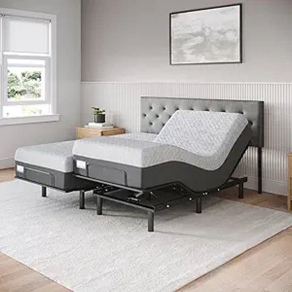 Celestial Sleep Aurora Adjustable Bed Base (Split King)