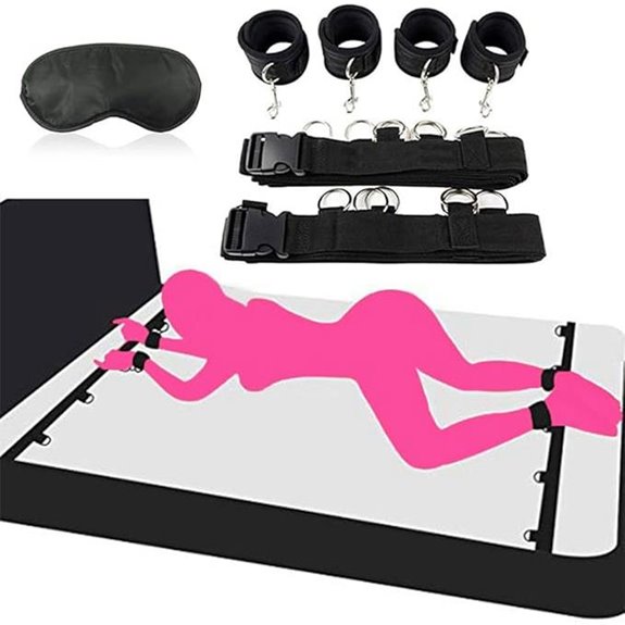 adult bed restraint cuffs