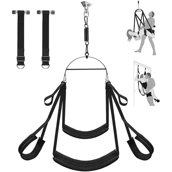 Adult Sex Swing with Stand & Restraints