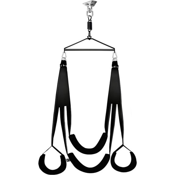 BELSIANG Adult Sex Swing with Stand and Spinning Feature