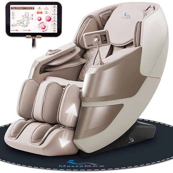 MassaMAX MT339 4D Massage Chair with AI Voice