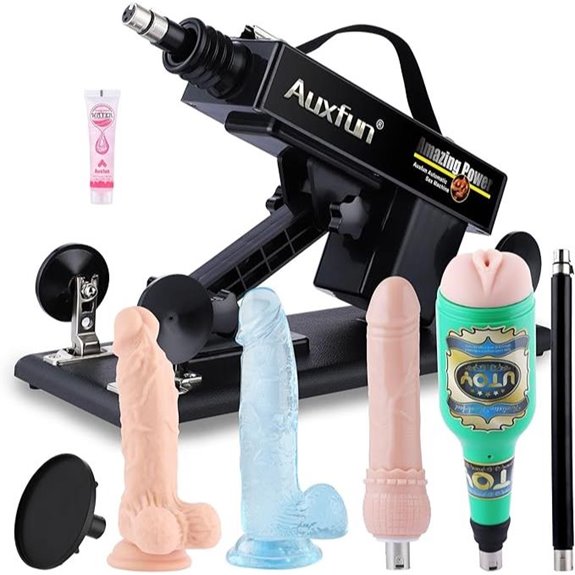Auxfun Automatic Thrusting Love Machine with Attachments