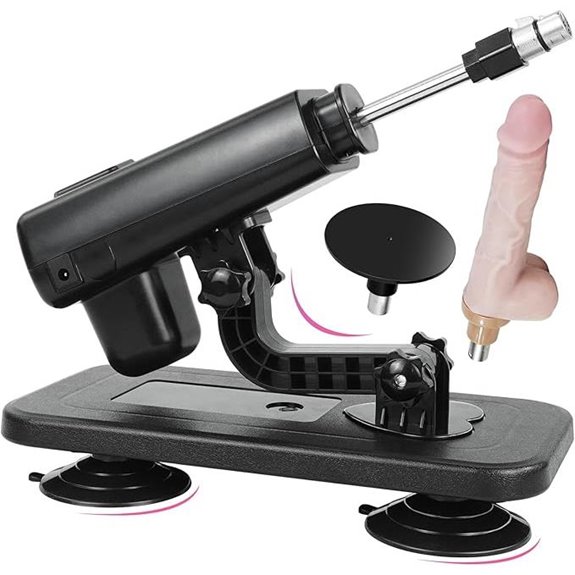 Automatic Thrusting Sex Machine with Attachments