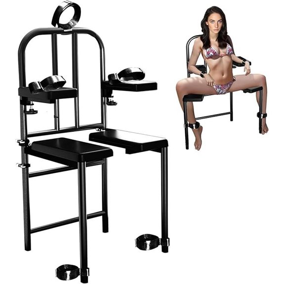 BDSM Sex Chair with Bondage Accessories