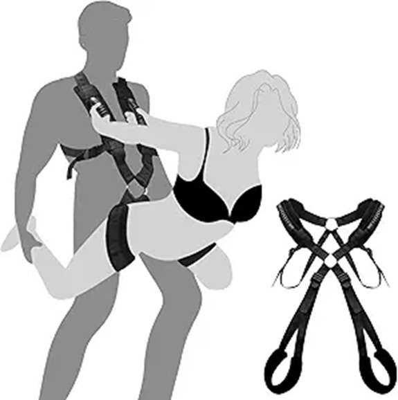Adult BDSM Bondage Sex Swing Set with Restraints