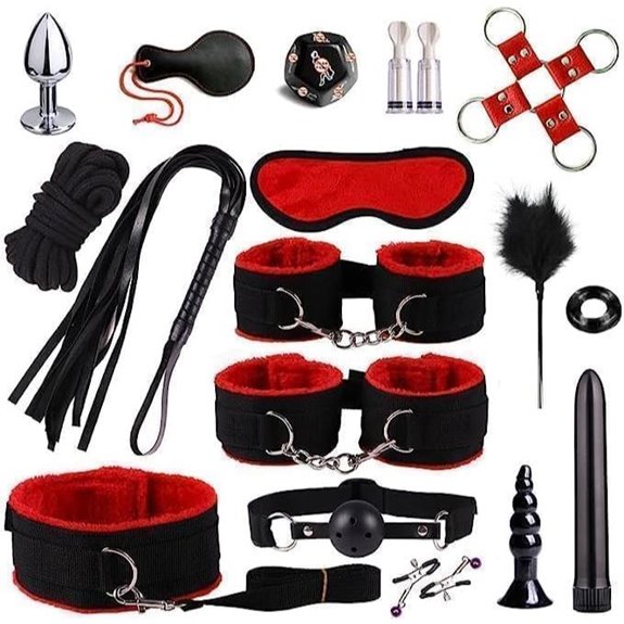 Kinky Bedroom Bed Restraint Kit for Couples